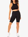 high waist biker shorts